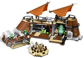 Lego Star Wars 6210: Jabba's Sail Barge (2006) 100% Complete W/BOX