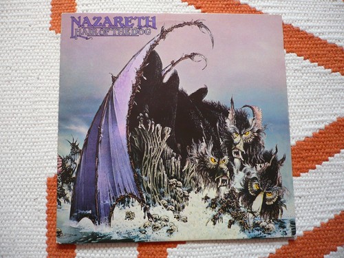 Nazareth Hair Of The Dog Vinyl UK 1975 / 1982 NEMS A1/B1 Press LP EXC - Picture 6 of 10