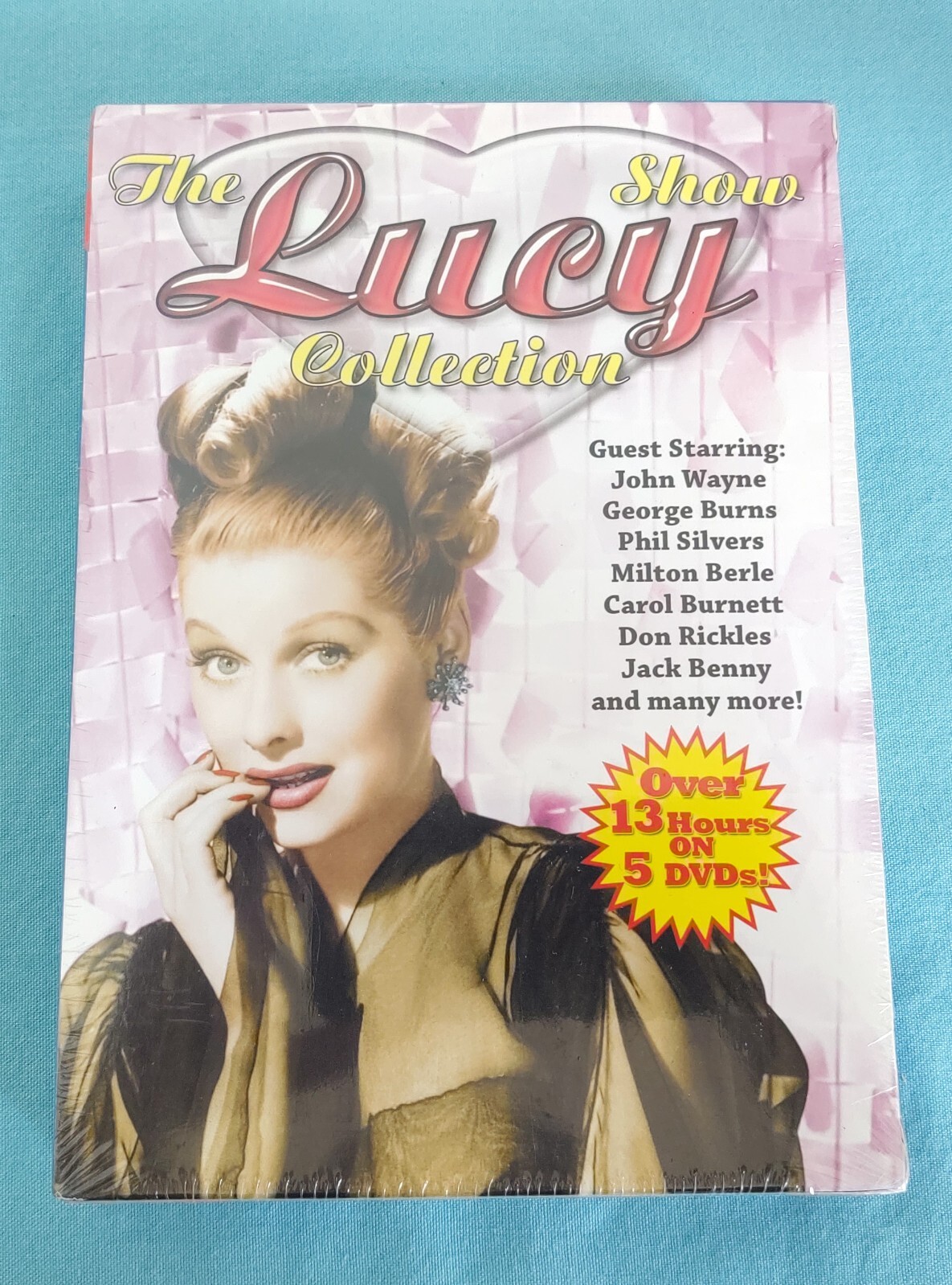 THE LUCY SHOW  5 DVD's BOX SET 13 HRS OF LAUGHTER!