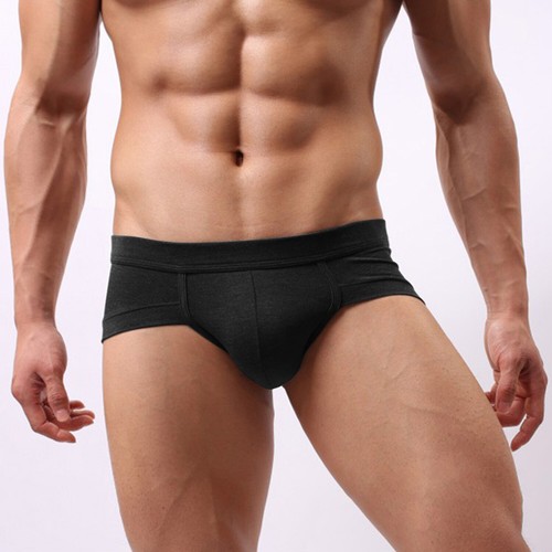 Men's 1-3Pack Brief Underwear Comfort Stretch Sexy Slip Panties Low Waist Trunk - Picture 5 of 21