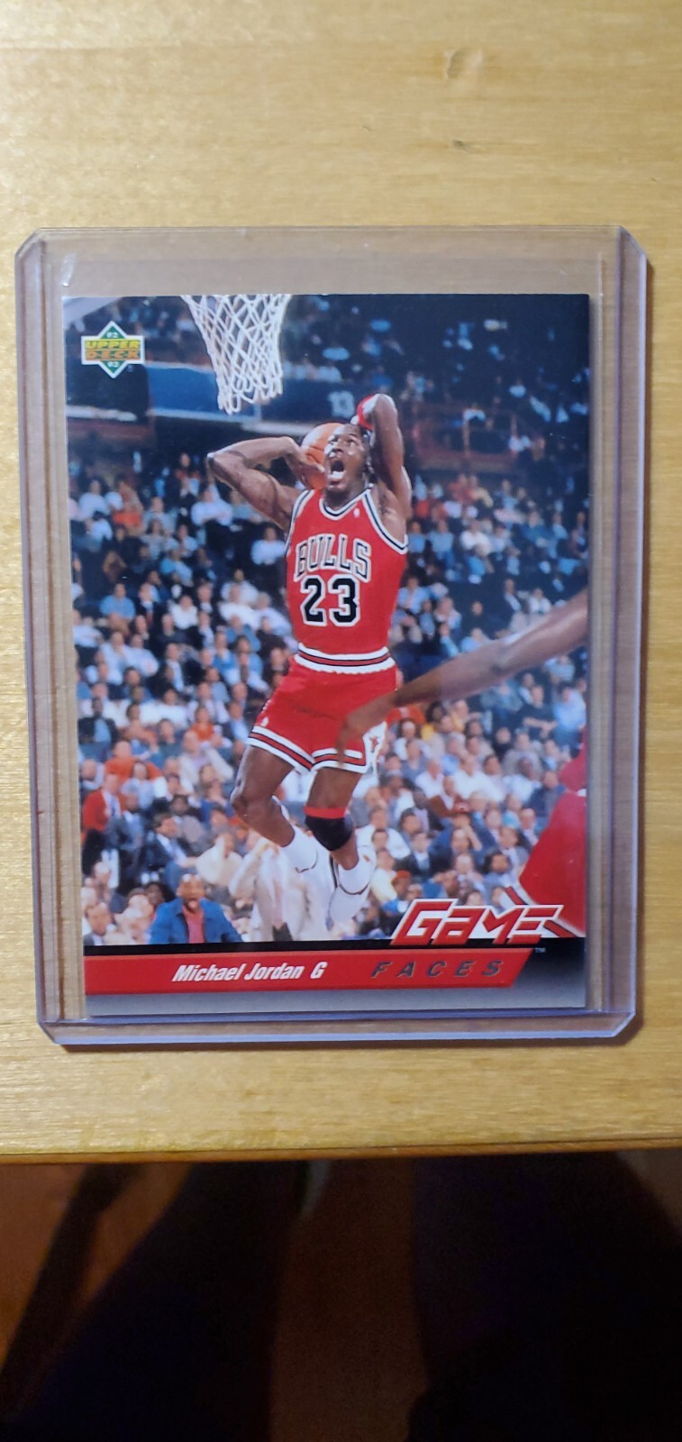 1992-93 Upper Deck - Game Faces #488 Michael Jordan