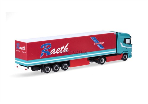 for Herpa for DAF for XG refrigerated box semitrailer for Raeth 1:87 Truck Model - Picture 2 of 5