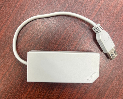 Nintendo Official RVL-015 Wii Lan Adapter Tested Japan