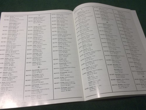 Directorio de miembros de la Iglesia Católica San José 2000 castaño rojizo Michigan (413) - Imagen 8 de 8