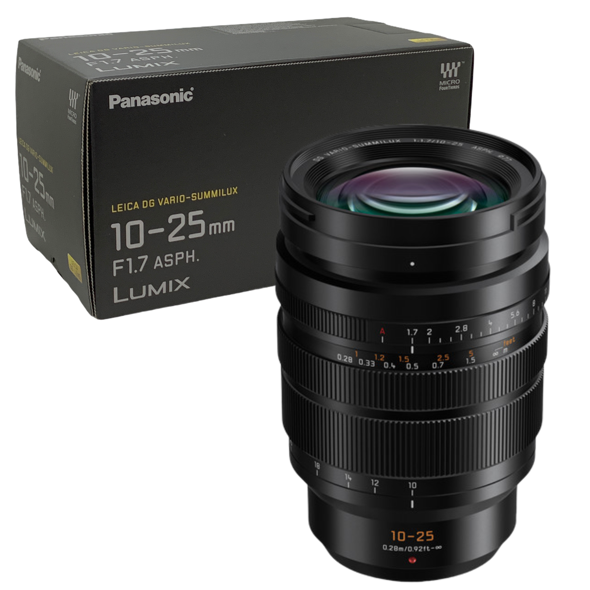 New PANASONIC Leica DG Vario-Summilux 10-25mm f/1.7 ASPH. Lens (H