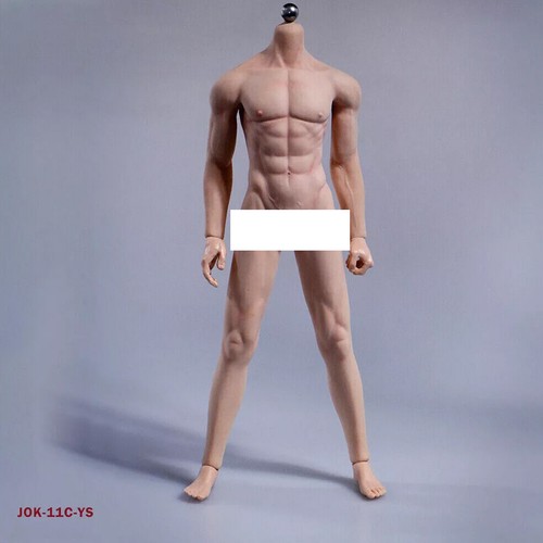 JIAOU DOLL 1/6 Seamless Male Body Doll Male Figure Fit 12" ForPhicen Hot Toys - Picture 20 of 25