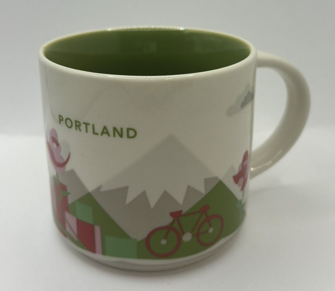 Starbucks Portland You Are Here Ceramic Mug 14 oz 2017 Collection