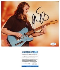 ‘Girl In Red’ Pop Singer Signed Autograph 8x10 Photo Marie Ringheim ACOA