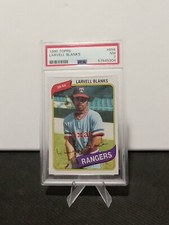 1980 TOPPS PSA 7 GEM MINT #656 LARVELL BLANKS RANGERS  FLAWLESS MLB