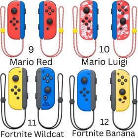 Nintendo Switch/OLED Hall Effect Never Drift Wireless JoyCons -With Wrist Straps