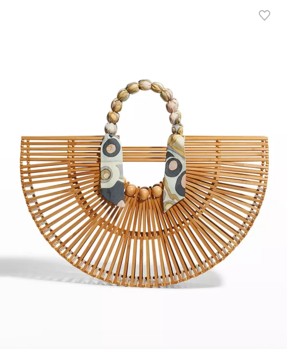 Cult Gaia Fan Ark Bamboo Bag eBay