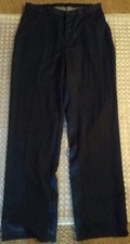 Chaps Womans Size 18 Miss/Jr Blue Slacks 3 Pockets 29 1/2" Inseam