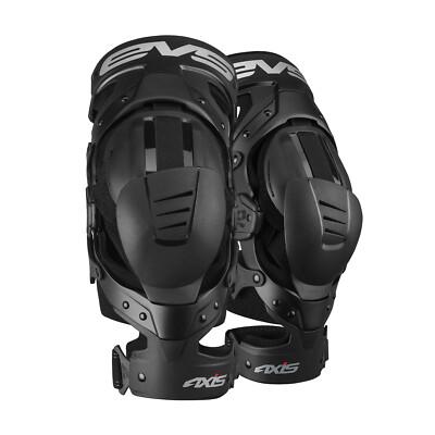 EVS Axis Sport Kniebandage Paar schwarz klein - Motocross MX Offroad