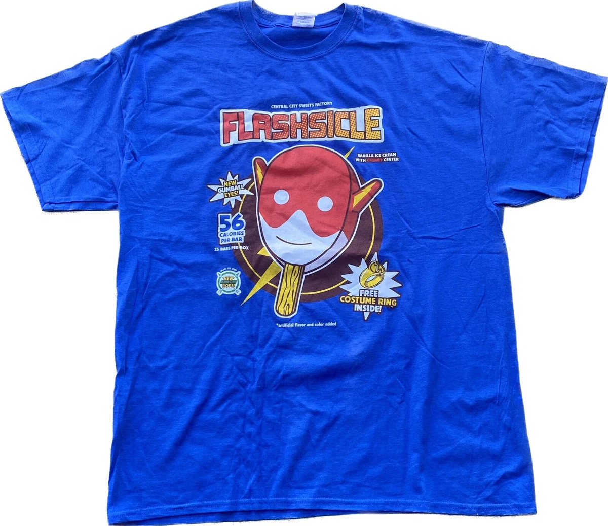 The Flash Flashsicle T-shirt XL DC Comics DC Universe Arrow