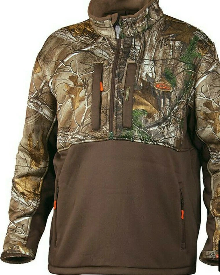 DRAKE WATERFOWL SILENCER PULLOVER QUARTER ZIP JACKET 2XL HALF OFF SALE! |  eBay