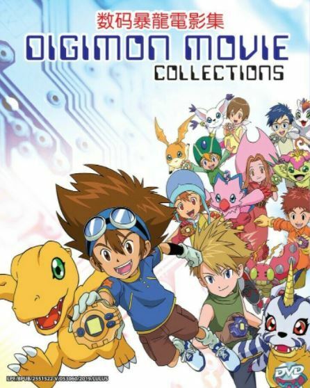 Box Dvd Digimon Adventure Tri Completo 6 Filmes