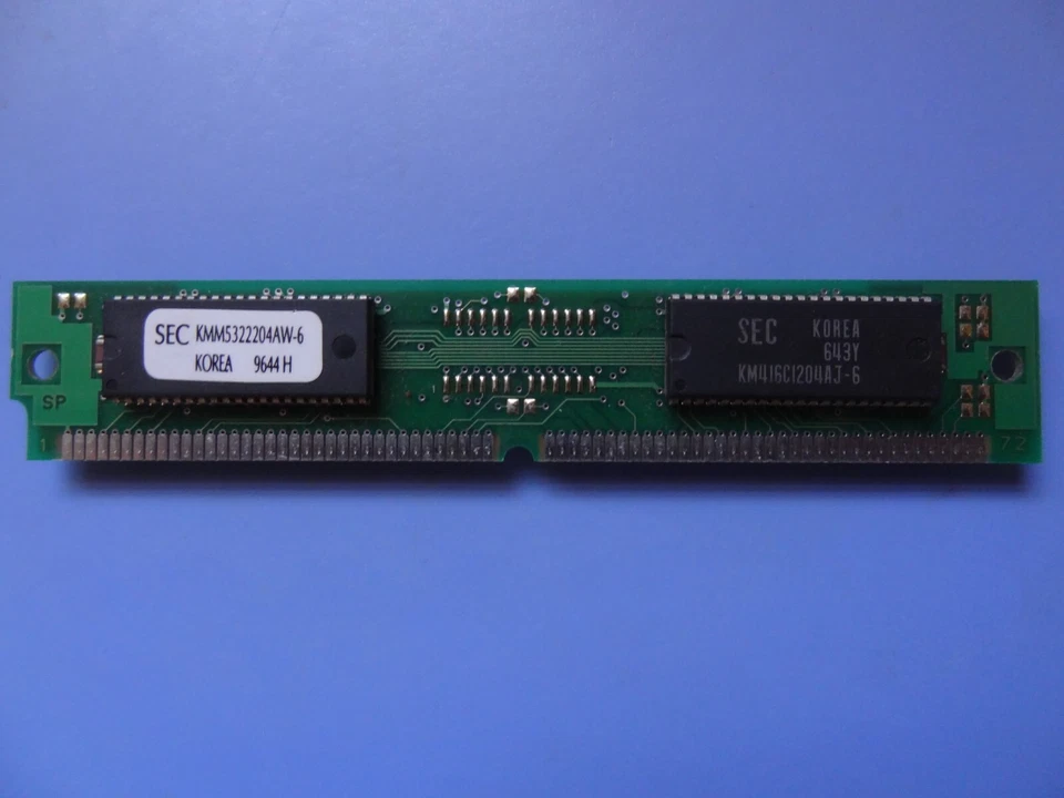 Samsung KMM5322204AW-6 / SEC KMM5322204AW-6 – 60ns - 8MB EDO DRAM Memory Bundle - Image 2 of 4