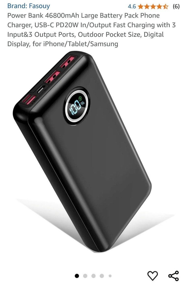 largest portable battery charger