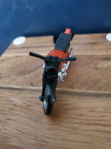 Vintage 1974 Lesney Matchbox #18 HONDA HONDARORA Motorcycle Red no box - Picture 2 of 4