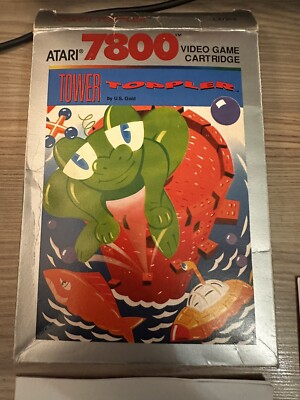 Tower Toppler - Atari 7800 - Originalverpackt und komplett