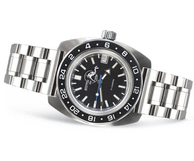 VOSTOK WOSTOK RUSSIAN AUTOMATIK AMPHIBYA 17006B DIVER WATCH 24HOURS