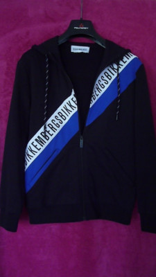 Bikkembergs - Sweatjacke mit Kapuze Gr. xs  Made in Italy ( neuwertig )