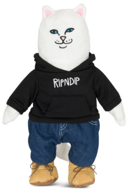 New, 18  RIPNDIP I Heart NY Lord Nermal Plush
