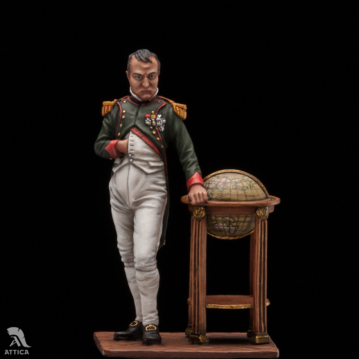 Figurine Soldat Empire Napoléon En Plomb Peint - Cavalerie, 1:32, Delprado, Occasion