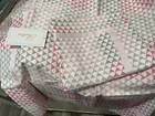 $860 Pratesi Italy NWT 2pc Euro Shams Colori Gioco Print 100% Cotton 26x26