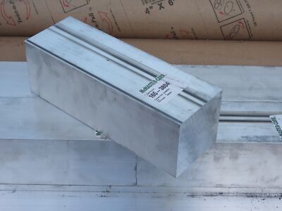 6061 T6511 Aluminum Flat Bar Stock 4'' x 4'' x 12'' McMaster Carr 9008K68 165-3804