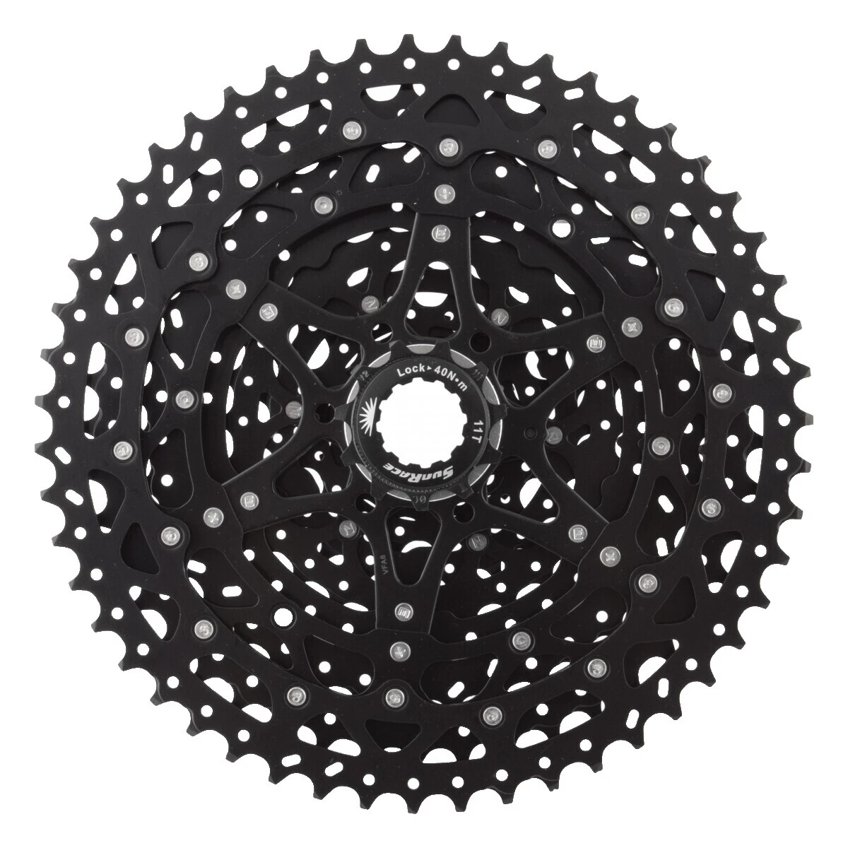 Sun Race Black Bicycle Cassettes, Freewheels & Cogs 10 Speed