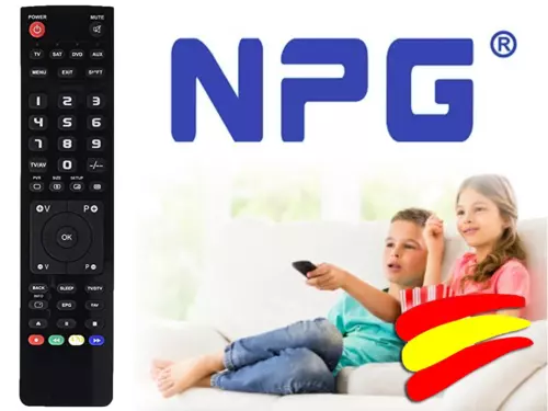 Mando de reemplazo para TV NPG PTF - 700 AC - LCD 7 PULGADAS - Imagen 1 de 1