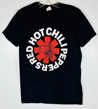 RED HOT CHILI PEPPERS THE PYRAMIDS LOGO TEE T-SHIRT BLACK SIZE SMALL