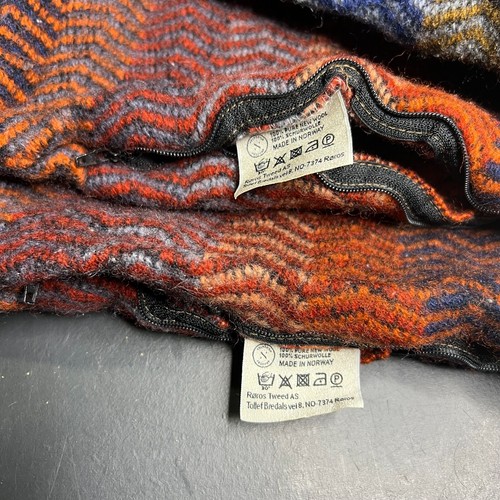 Roros Tweed 3er Set Kissenbezüge 100% Reine Lammwolle je 50 x 50 cm Norwegen - Bild 6 von 13