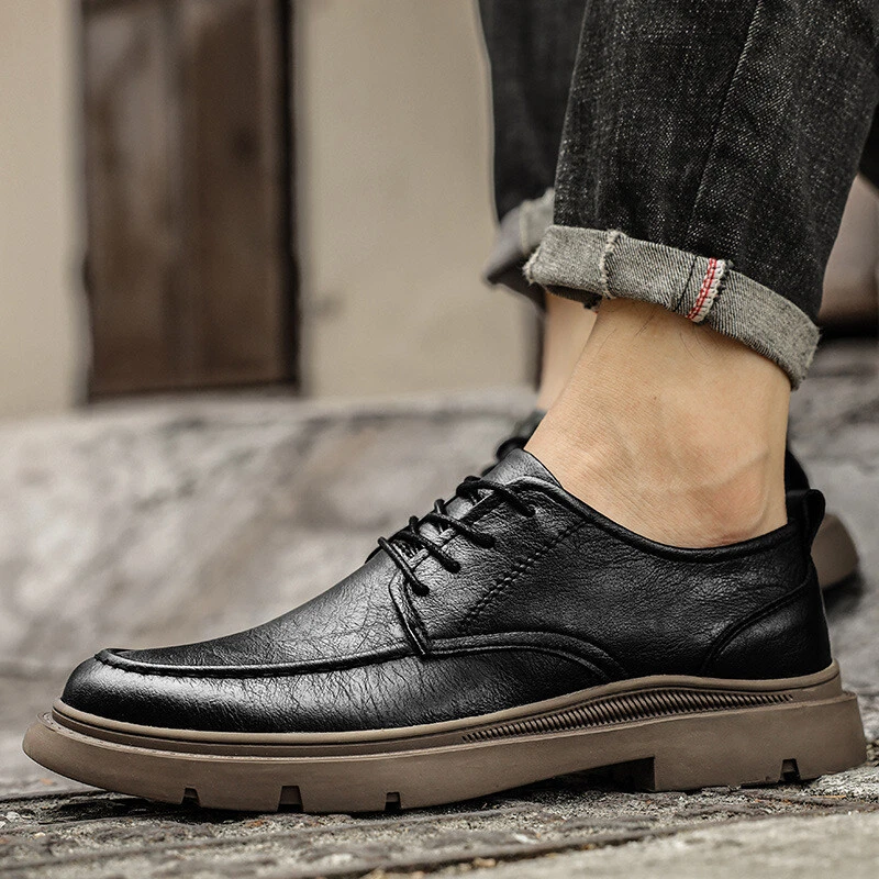 Mens casual on sale lace up shoes