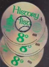 Switched-On Schoolhouse: History 8th Grade PC CD Christian based curriculum 2001