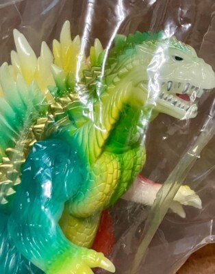 Godzilla 1999 Miregoji Marusan Hawaiian Color Red & Green Painted