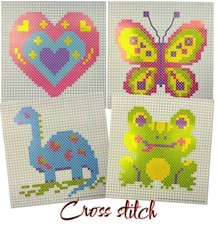 Embroidery Cross Stitch Kit Set for Beginners-Handmade Embroidery DIY Craft UK