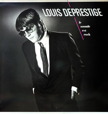 Louis Deprestige - Le Monde Est Rock - 1980 - Vinyl 12'' LP Album - MTO 77017