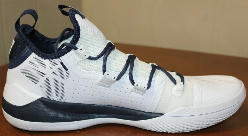 NIKE KOBE AD EXODUS LAKERS MAMBACITA WHTE NAVY  as 1 4 5 6 7 8 9 10 Sz 16.5 lot - Image 3 of 4