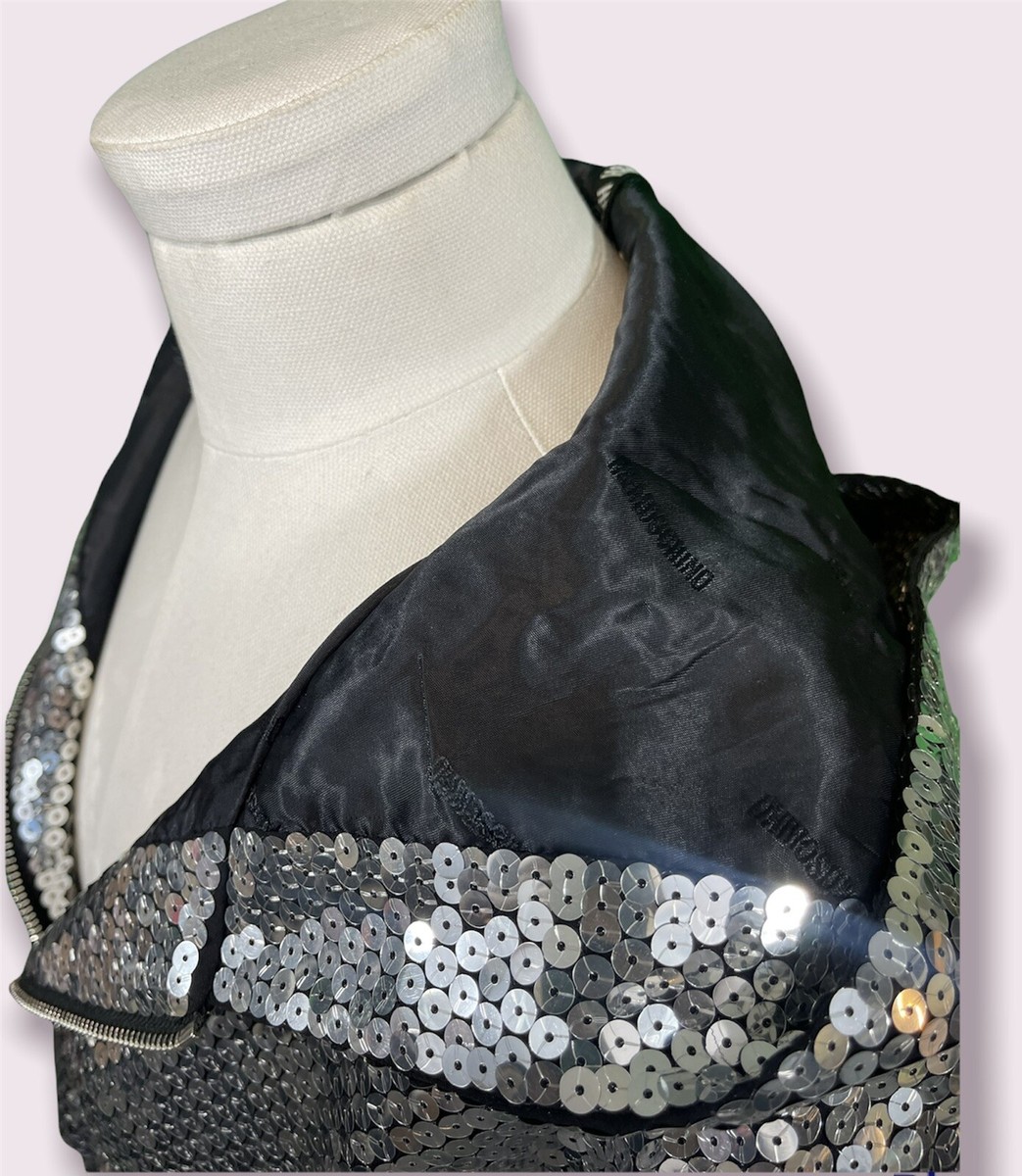 Moschino x hm Limited Edition Sequins Hooded Dress | eBay Moschino x hm Limited Edition Sequins Hooded Dress | eBay
