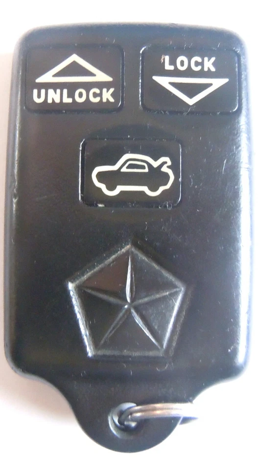 OEM keyless remote Dodge Vision 1994-1995 car key fob control GQ43VT5T 04469341 - Image 3 of 4