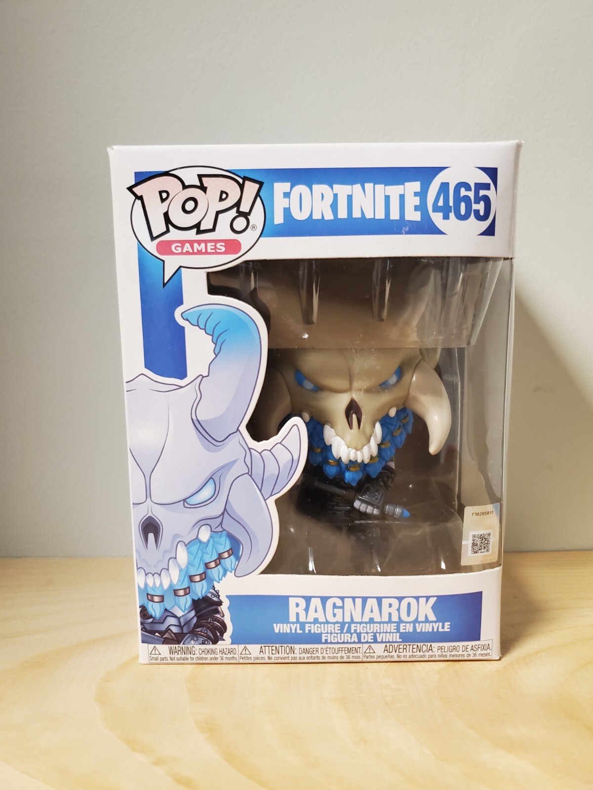 Funko Pop!: Fortnite: Ragnarok #465 *Sun Damage/Box Wear*