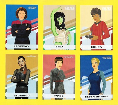 2021 Women of Star Trek Art and Images Universe Gallery U19 - U34 You Pick Card