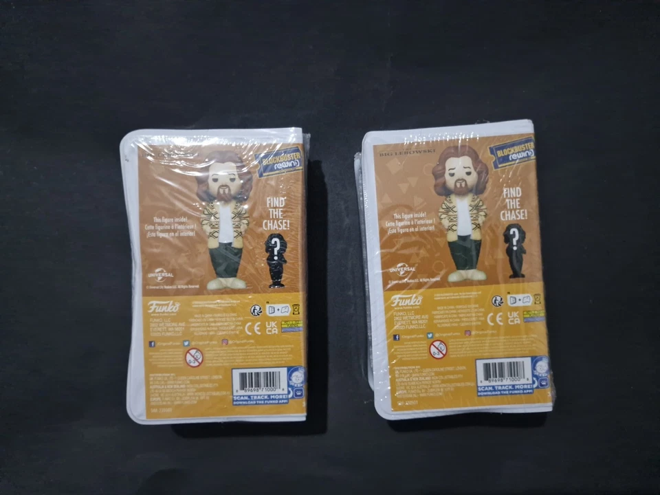 SEALED FUNKO BLOCKBUSTER REWIND: THE BIG LEBOWSKI - THE DUDE VINYL FIGURE X2 - Image 3 of 4