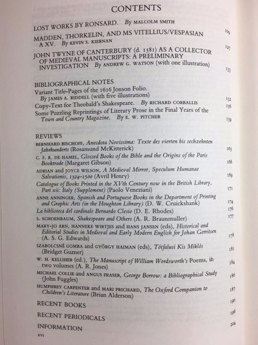 The LIBRARY - The Bibliographical Society - Sixth Series Vol.8 No.2 June 1986 - Picture 3 of 3
