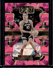 2024 Panini Select WNBA - Concourse Kelsey Plum #75 Pink Ice Prizm