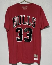 New Scottie Pippen Chicago Bulls Shirt Mens Sz M Hardwood Classics Mitchell Ness