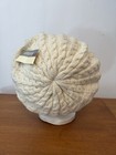 Isotoner Cable Knit Beret Hat Women Cream Stretch Classic — photo 2