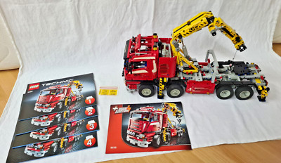 LEGO 8258 Crane Truck | Anleitung Technic Technik Truck Kran Power Functions